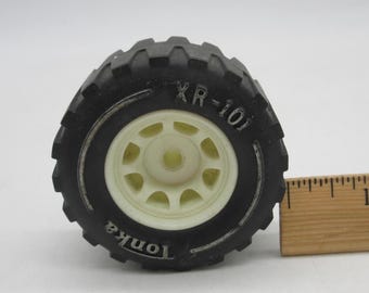 1970er TONKA XR-101 Ersatzreifen - Gepresster Stahl - Diecast