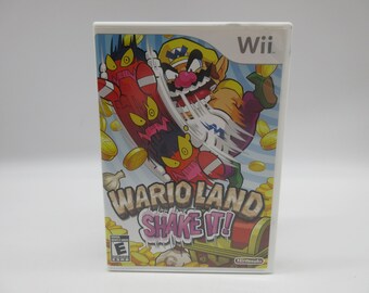 WARIO LAND Shake It - Complete - CIB - Nintendo Wii (Tested+Cleaned)