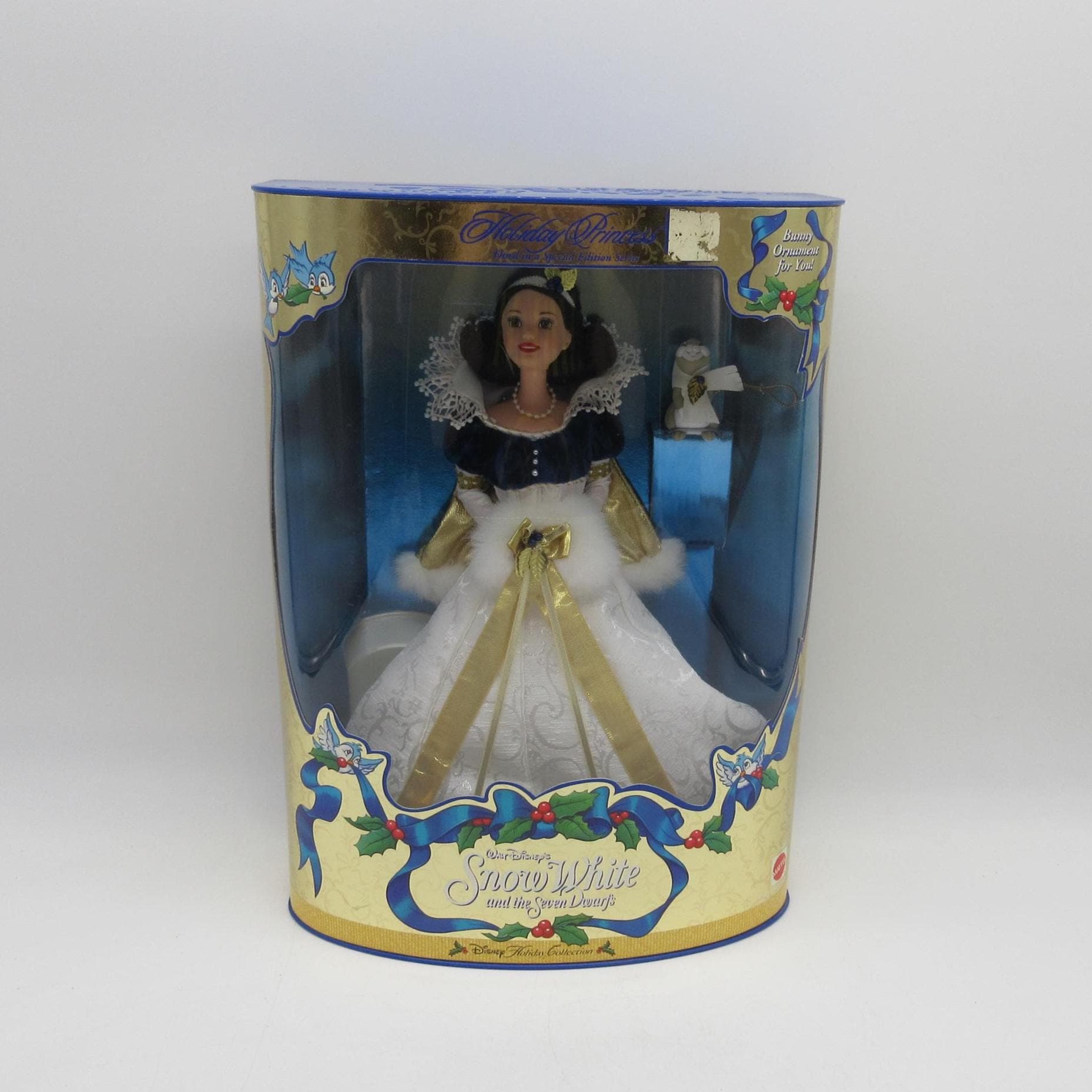 1998 SNOW WHITE Holiday Princess Barbie Doll New in Box