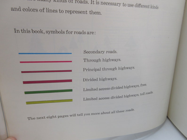 1970's How to Read a Highway Map Library Book - Etsy