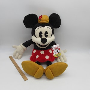 Vintage *Rare* MINNIE MOUSE - Folkmanis Puppets - Discontinued - 22&quot; Puppet - Vintage DISNEY Toy