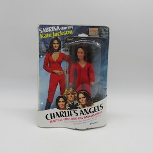 1977 Charlie&#39;s Angels Hasbro - Red   Sabrina Kate - Farrah Fawcet Barbie Doll  - Mattel - Clothes - Mod Vintage Clothing -