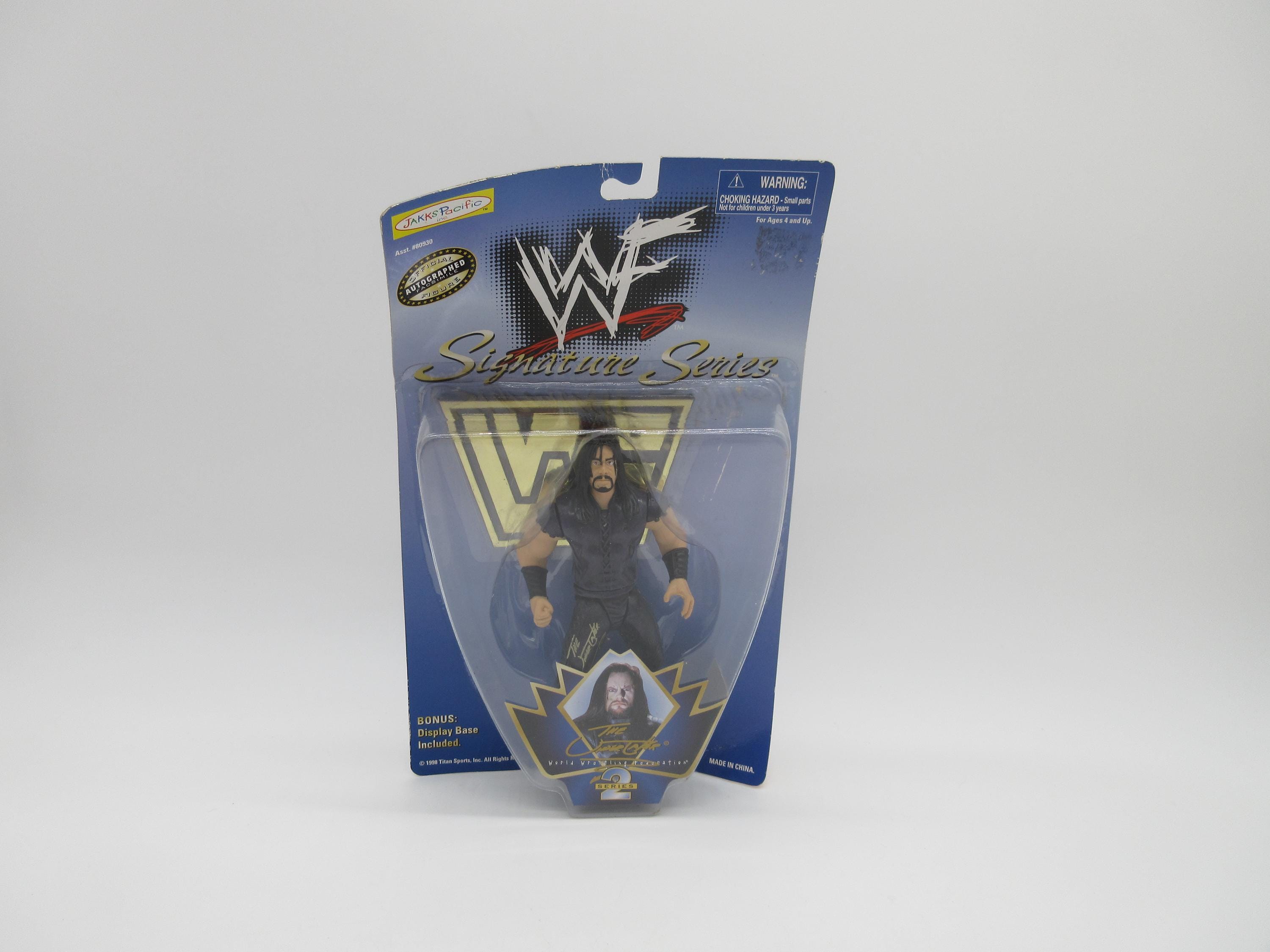 1999 THE UNDERTAKER Series 2 Signature Series -  Jakks Pacific - MOC - New Sealed - Wrestlers Figure - Wwf WwE WcW - Mattel - Elite Basic -