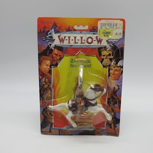 1988 WILLOW AIRK THAUGHBAER and Horse - Tonka - Star Wars  - Action Figure Toy