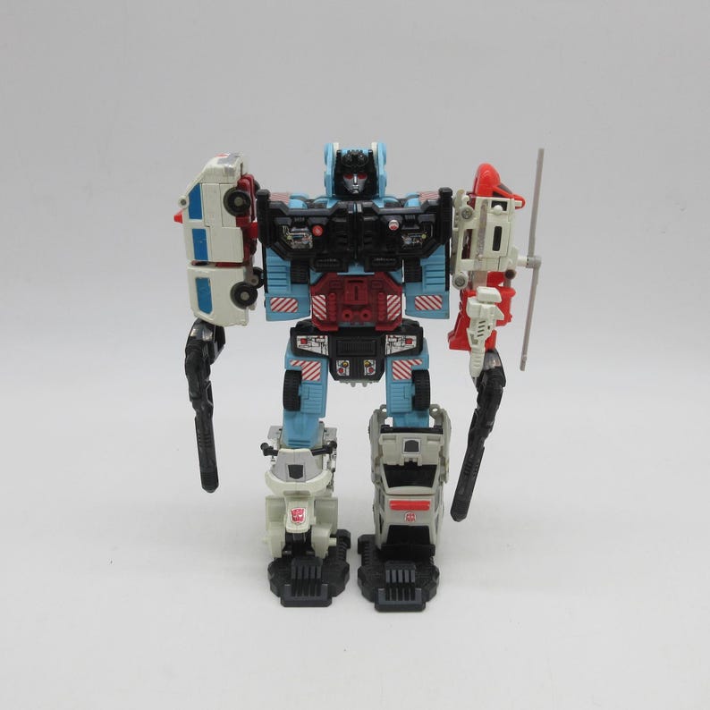 Hasbro Defensor 1986 DEFENSOR - Almost Complete - G1 Transformers - Action Figure ...