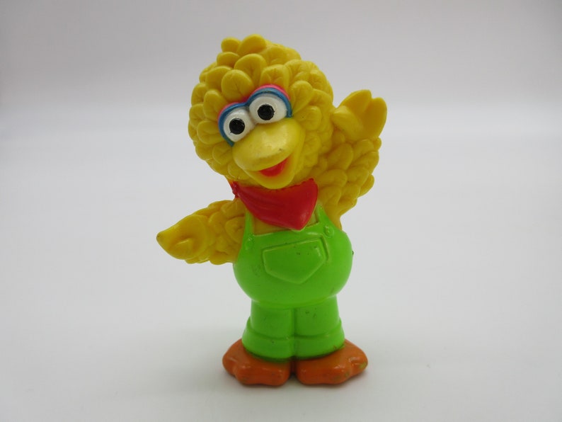 1980's Big Bird Figure PVC Figure Sesame Street Etsy