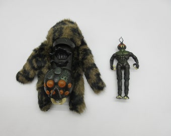 1984 SKULK + TRANCULA - SECTAURS - Coleco - Action Figure - Vintage 80's Toy