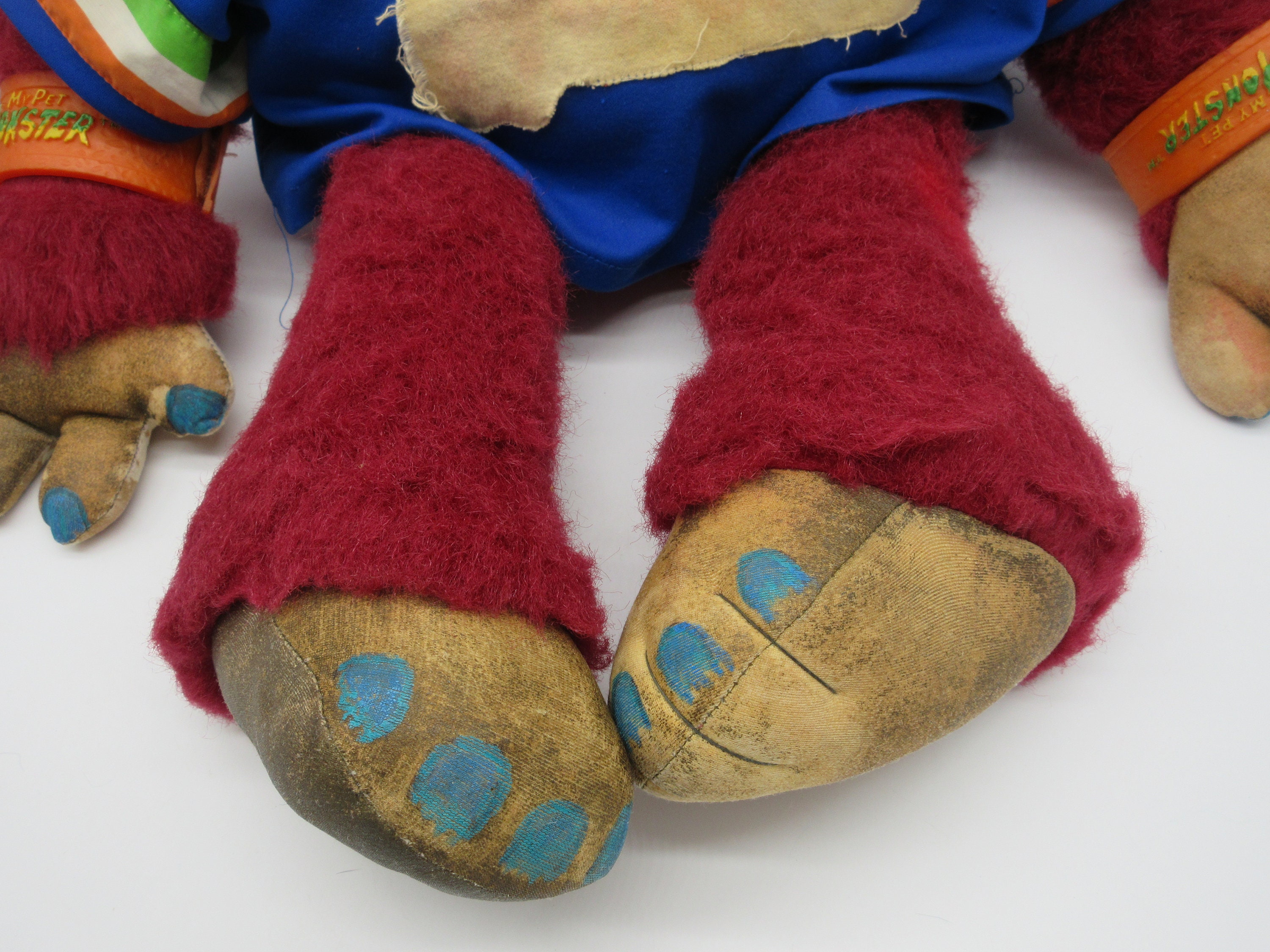 1986 My Pet Football Monster W/ HANDCUFFS - Authentic Amtoy 1986 My Pet Football Monster W/ HANDCUFFS - Authentic Amtoy