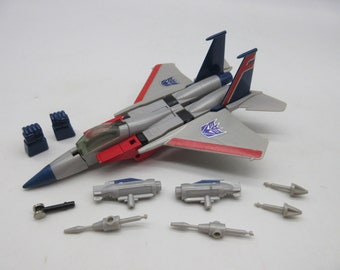 1984 STARSCREAM 100% Complete -  G1 Transformers - Action Figure (Hasbro) Autobot Decepticon
