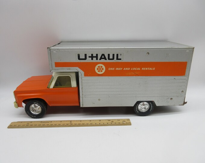 1960's NYLINT UHAUL Moving Truck Pressed Steel Diecast U Haul Uhaul Etsy
