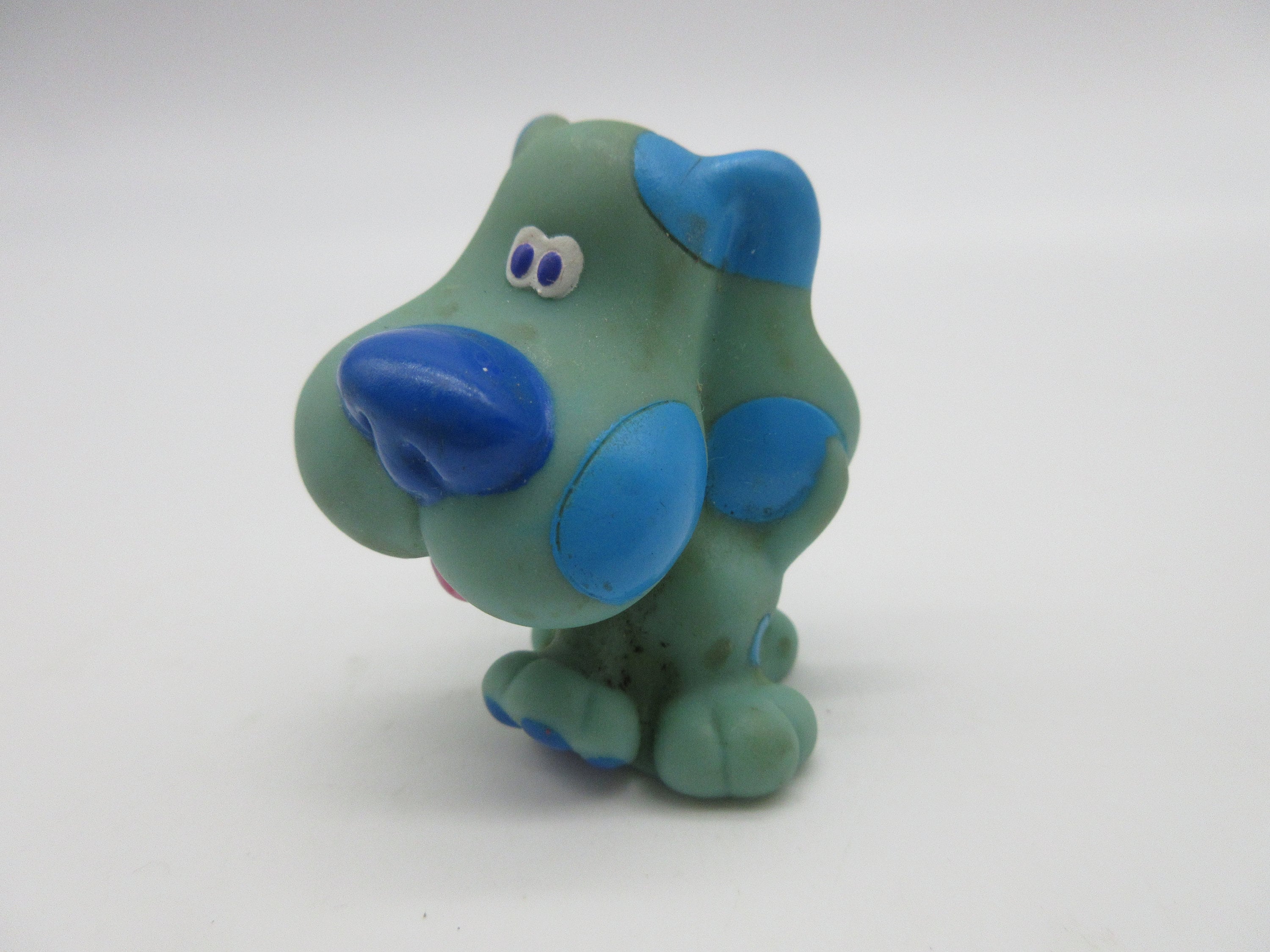 1998 Blues Clues - Vinyl Blue Figure -  Action Figure - Vintage Toy