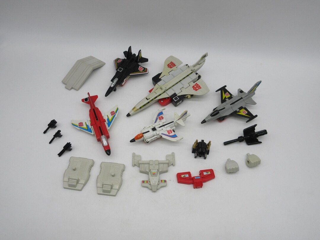 1986 SUPERION Combiner Aerialbots Near Complete G1