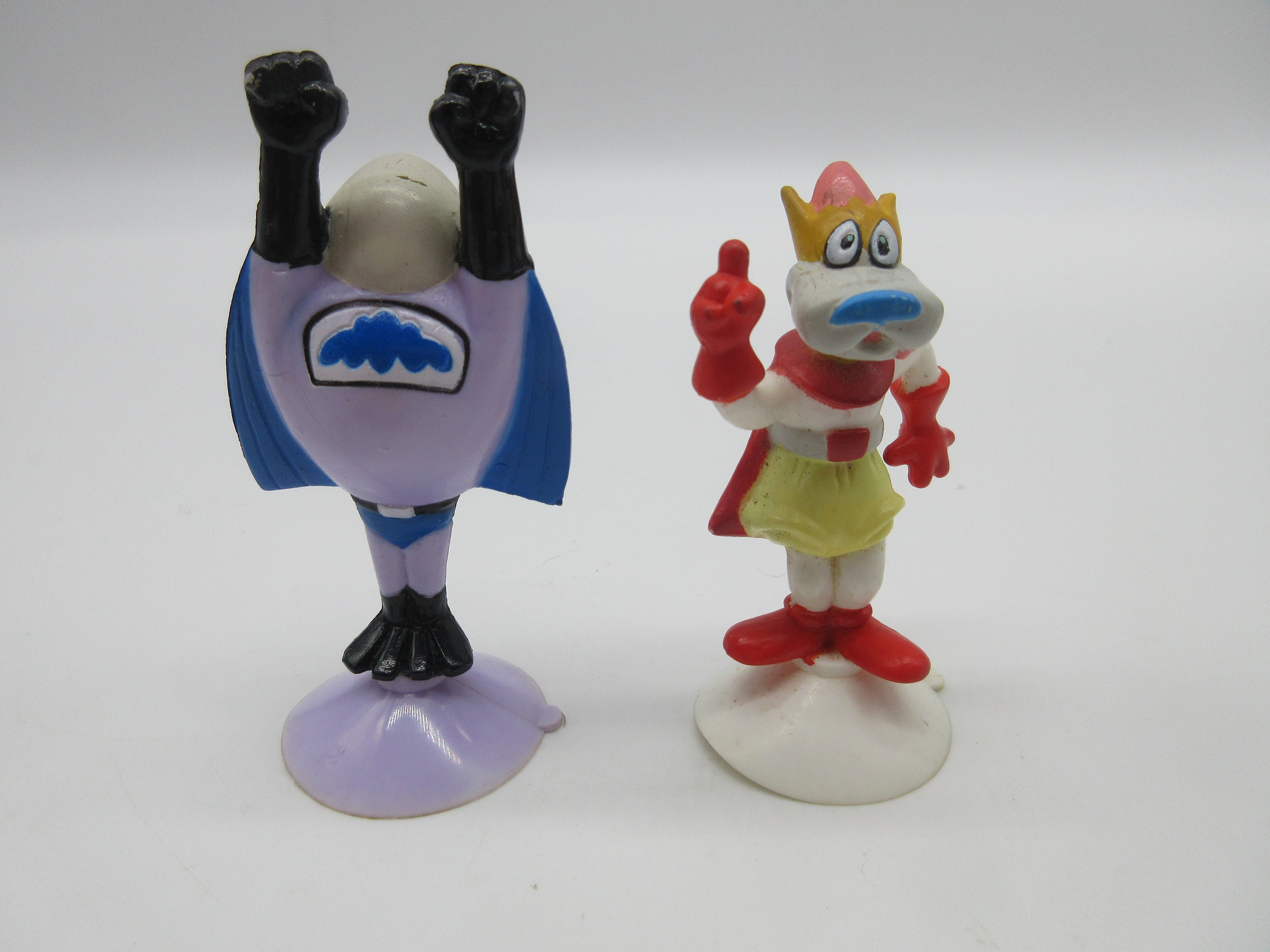 1989 Mighty Mouse Wendy's Petey-pate the Cow Suction Cup