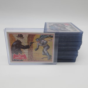 1966 BATMAN Topps jeu complet de 44 cartes A 1A-44A - dos bleus - # - Topps - carte originale pour les non-sports -