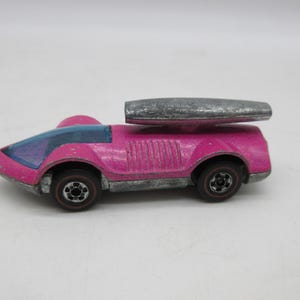 1973 Rocket By Baby - Pink Enamel -  Redline Hot Wheels -  Diecast Lesney Superfast Vintage