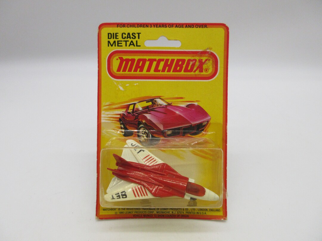 1987 F14 SWING WING Moc New MATCHBOX Diecast Lesney Superfast Vintage