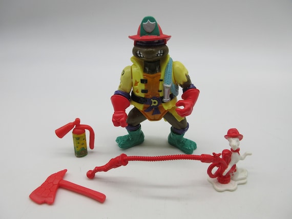 1991 Hose Em Down Don - Firefighter Donatello 100% Complete