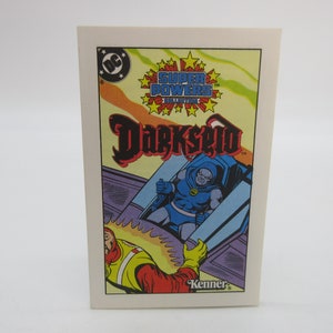 1984 DARKSEID Super Powers Mini Comic Book - Action Figure - Vintage Toy