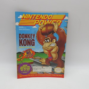 1994 #61 Revista NINTENDO POWER con póster - Edición - (NES) Nintendo Volumen Vol Donkey Kong