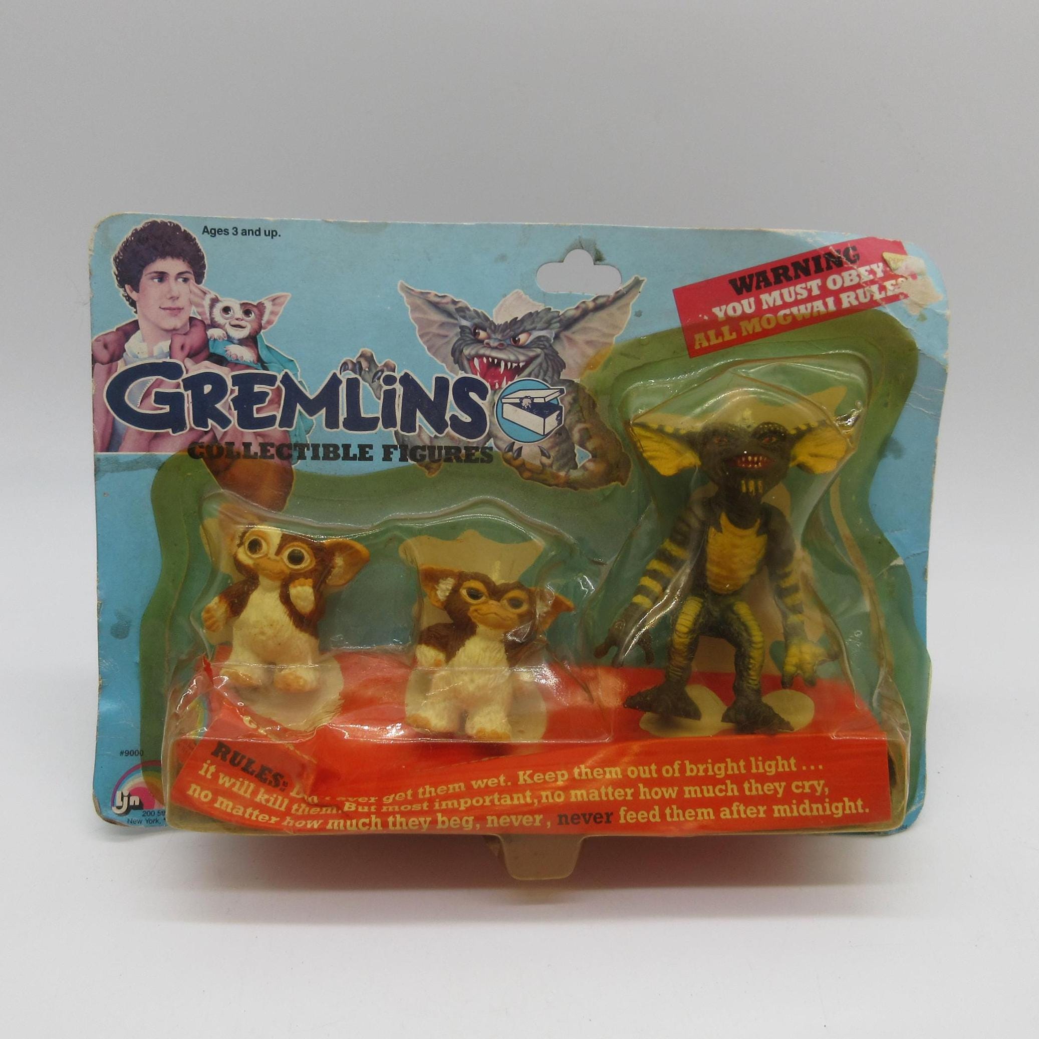1984 LJN GREMLINS グレムリン 3体set 1984 Ljn Gremlin Action