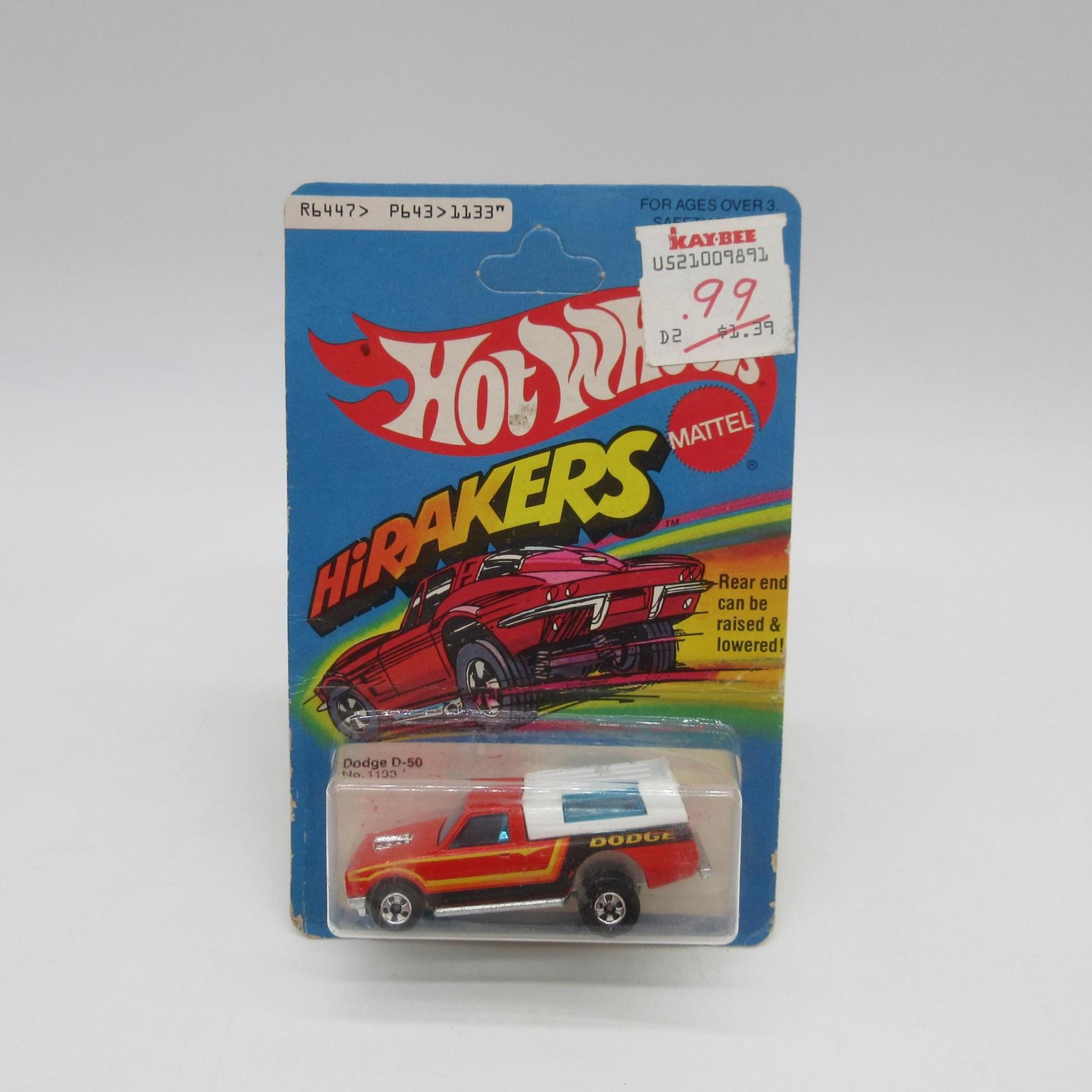 1979 DODGE D 50 - Hirakers HOT WHEELS - New in Package - Sealed