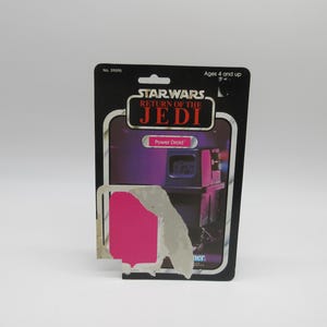 1978 Power Droid Cardback 77 Rotj - Star Wars  (Kenner) Vintage Action Figure Reseal