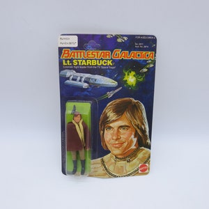 1978 Lt STARBUCK Battlestar Galactica - Mattel -  Action Figure - SciFi