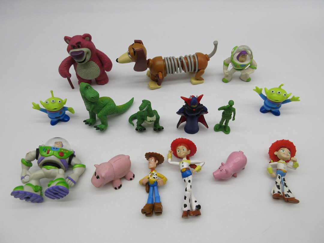 1990's TOY STORY Disney Action Figure Toy Lot Buzz Woody Etsy