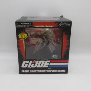 Estatua de Pimp Daddy Destro - 1 de 3000 - Nuevo en caja - MISB - Director de ganancias - Gi Joe (Hasbro) Figura de acción ARAH Cobra 3 3/4&quot; 12&quot;