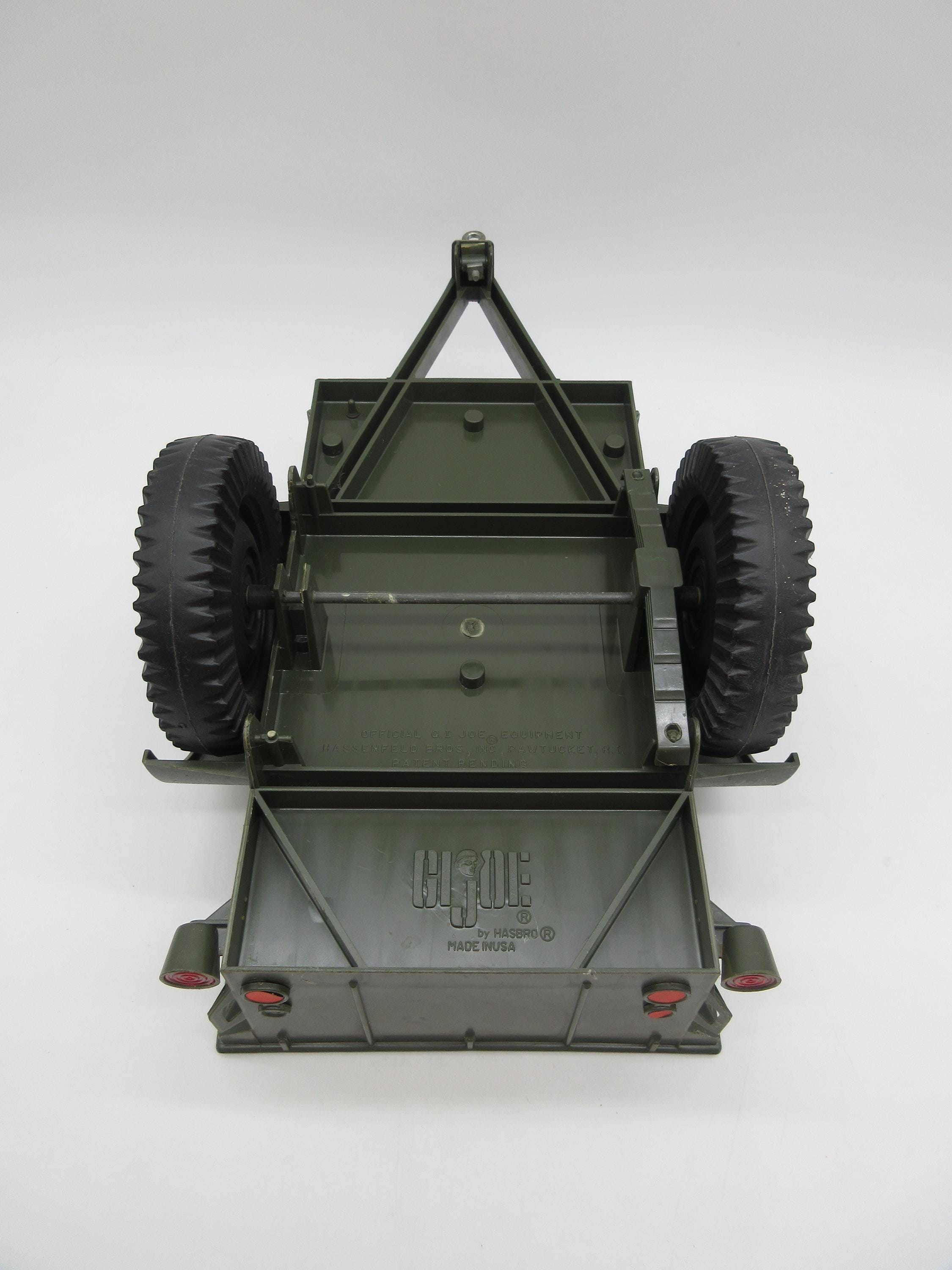 1960's GI JOE Jeep + Trailer 7000 - 12
