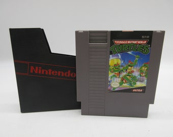 1989 Teenage Mutant Ninja Turtles  (NES) Nintendo (Tested+Cleaned)