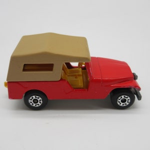 1977 CJ6 Jeep #53 MATCHBOX Diecast Lesney Superfast Vintage