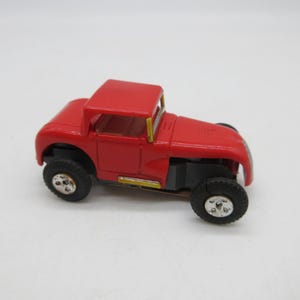1960&#39;s  Hot Rod Coupe (Tan)- Aurora Slot Car - Thunderjet - T-jet - HO - Sold As Is