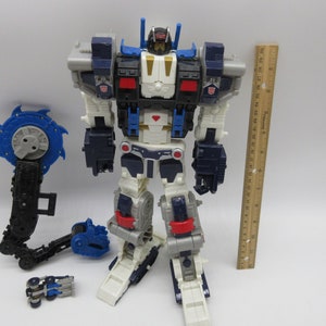 2005 METROPLEX w/ Drillbit Sparkdinker Cybertron Titan Legacy Class -   Transformers - Action Figure  Autobot Decepticon Armada Energon RID