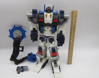 2005 METROPLEX w/ Drillbit Sparkdinker Cybertron Titan Legacy Class -   Transformers - Action Figure  Autobot Decepticon Armada Energon RID