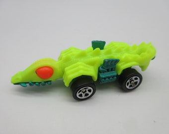 1985 Green Lizard Reptile - HOT WHEELS - Luciferdoosje - Diecast Lesney Superfast Vintage