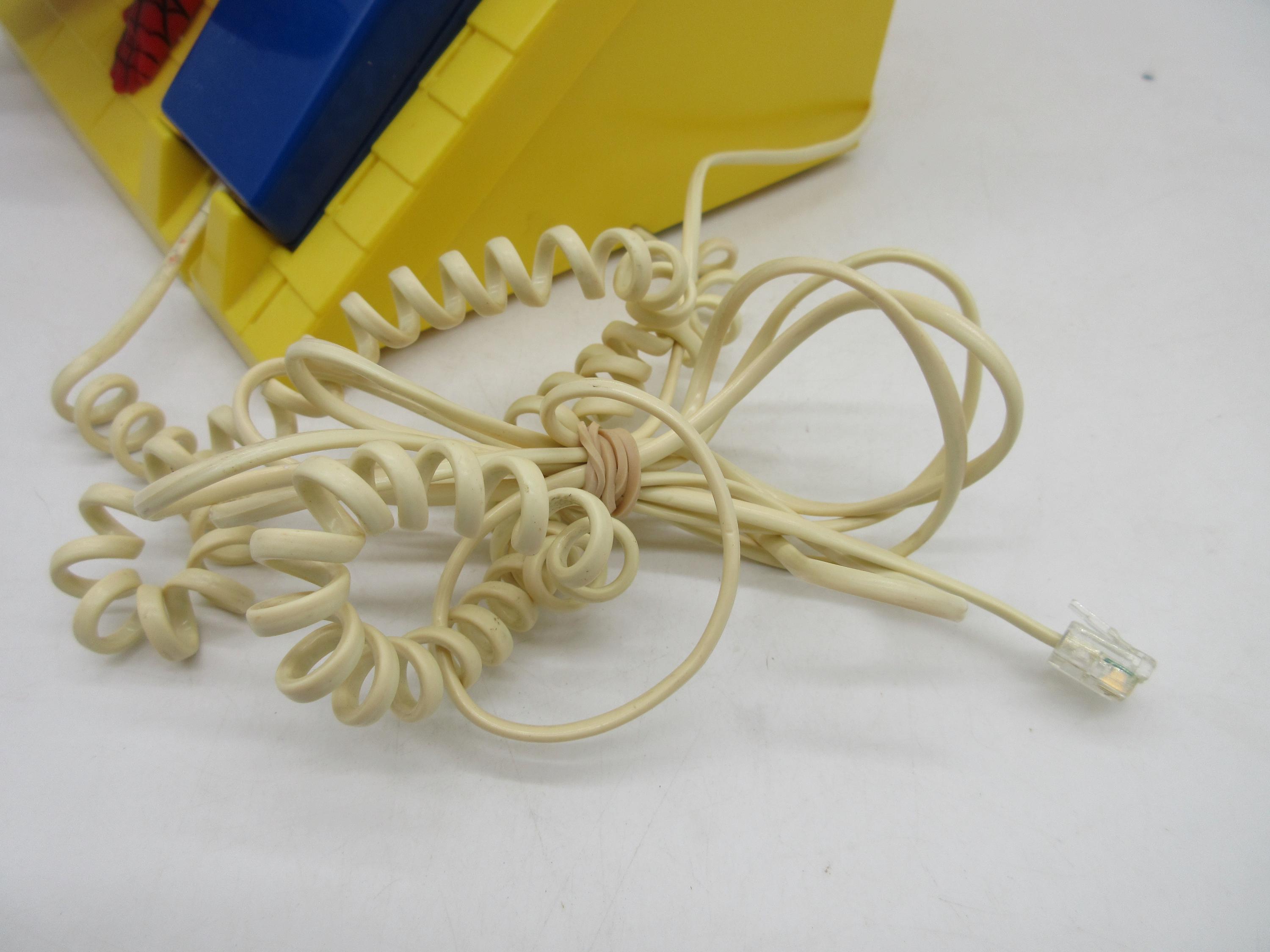1984 SPIDERMAN Land Line Phone - Vintage Marvel Telephone - - Etsy