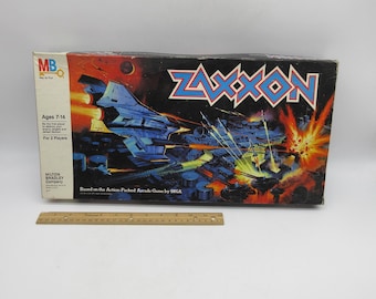 Sega Zaxxon Milton Bradley Vintage 1982 Complete Board Game - Etsy