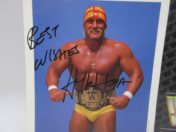 Hulk Hogan 16x20 Signed Poster – Hogan's Beach Shop