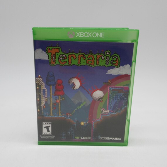 TERRARIA X-Box One Edition Original X-box (Tested+Cleaned )- Game Xbox
