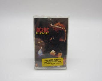 1992 AC/DC LIVE - Versiegelt - Neu - Kassette - Rock N Roll