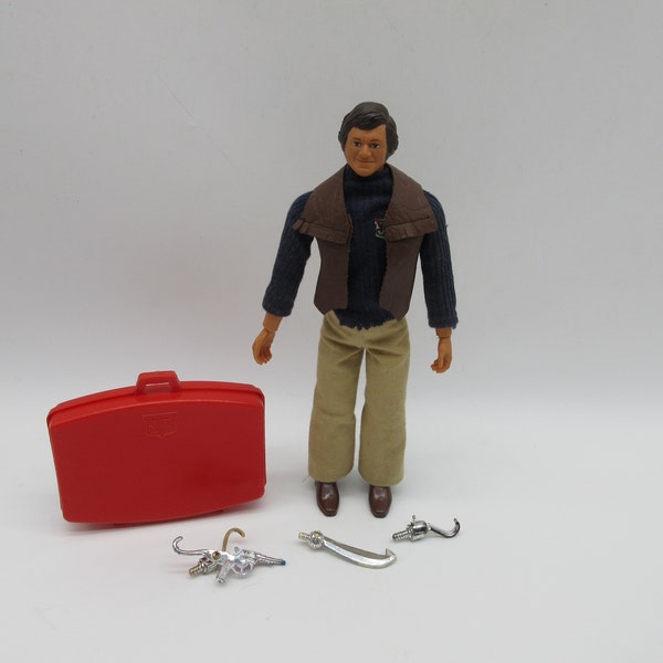 1976 Jay J Armes PI Investigator - IDEAL - Mego -  Action Figure Doll - Super Hero - Marvel WGSH