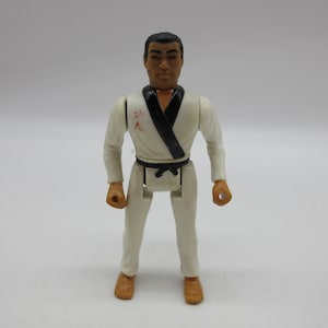 1984 Remco Secret Of The Ninja Black Belt Champion Figure  - Action Figure Toy