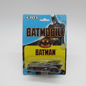 1989 BATMOBILE Ertl - Nowy w opakowaniu MOC - Supermoce - Figurka akcji - Zabytkowa zabawka Val Kilmer
