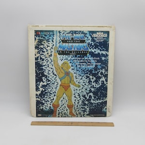 1980&#39;s HEMAN Videodisc - Motu He-man - CED Video Disc - VideoDisc Laserdisc