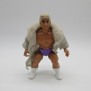 1985 RICK FLAIR w/ Robe / Jacket REMCO - AwA  - wcw Galoob - Hasbro Titan Sports Wrestlers - wwf wwe Wrestling Figure LjN Hulk