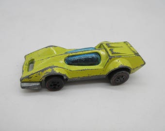 Hot Wheels Red Line Diecast Vtg Car Redline Ice T 1969 Yellow