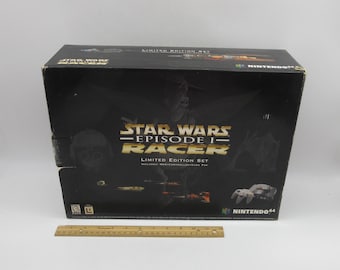 1999 *RARE* Star Wars Episode 1 Racer Limited Edition Set - CIB - Complete In Box (N64) Nintendo 64 (Tested + Cleaned)