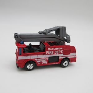 1989 Feuerwehrauto - Leiter - MATCHBOX Diecast Lesney Superfast Vintage