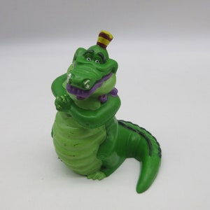 1989 All Dogs Go To Heaven King Gator -  Alligator - PVC Figure - Sesame Street - Applause - Fisher Price # - Little People Adventure People